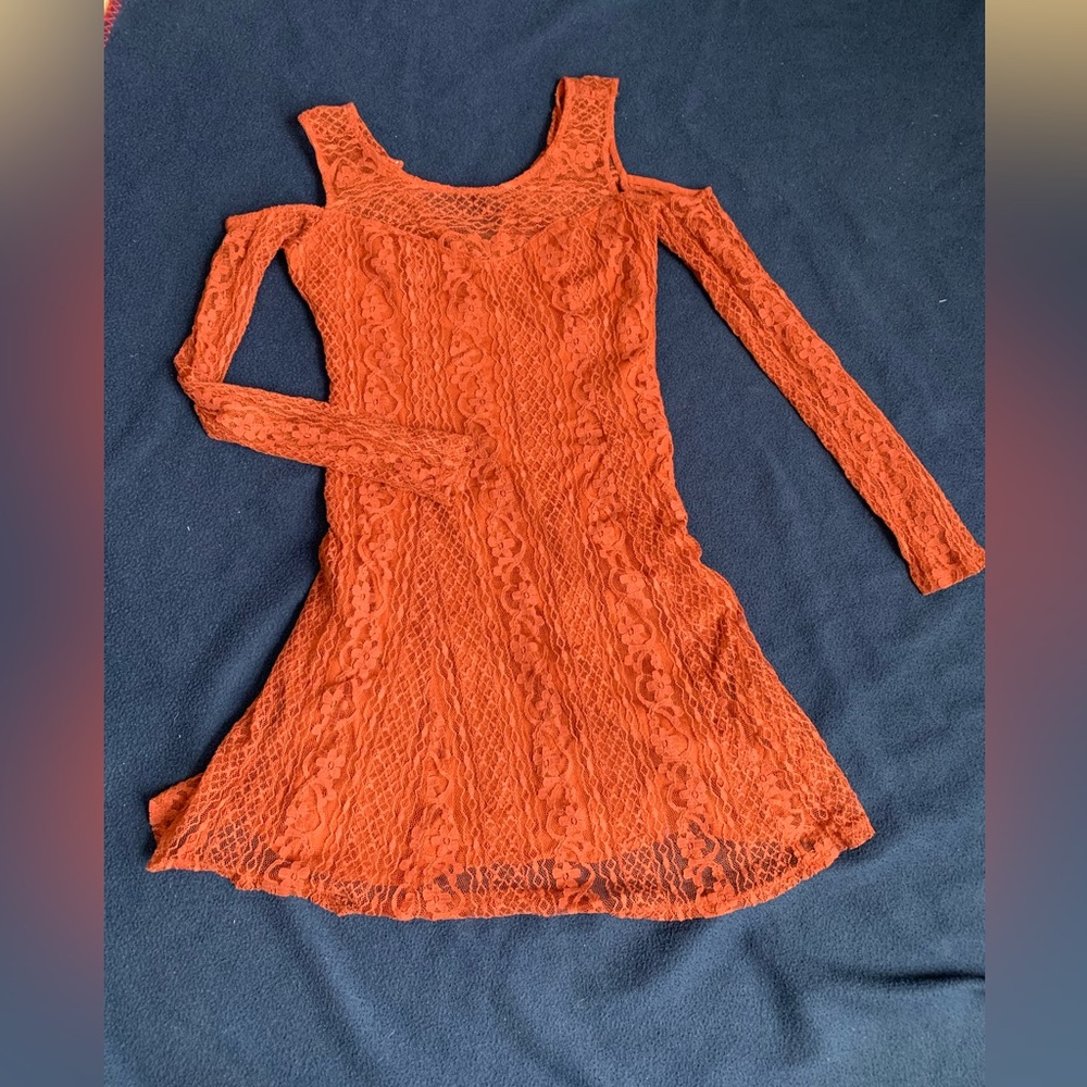 Abercrombie cut out shoulder dress